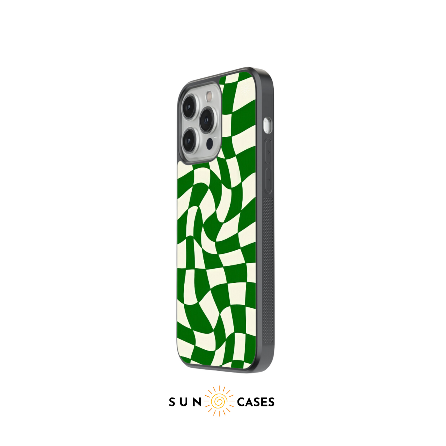 Checkered Case -  Green Checkered