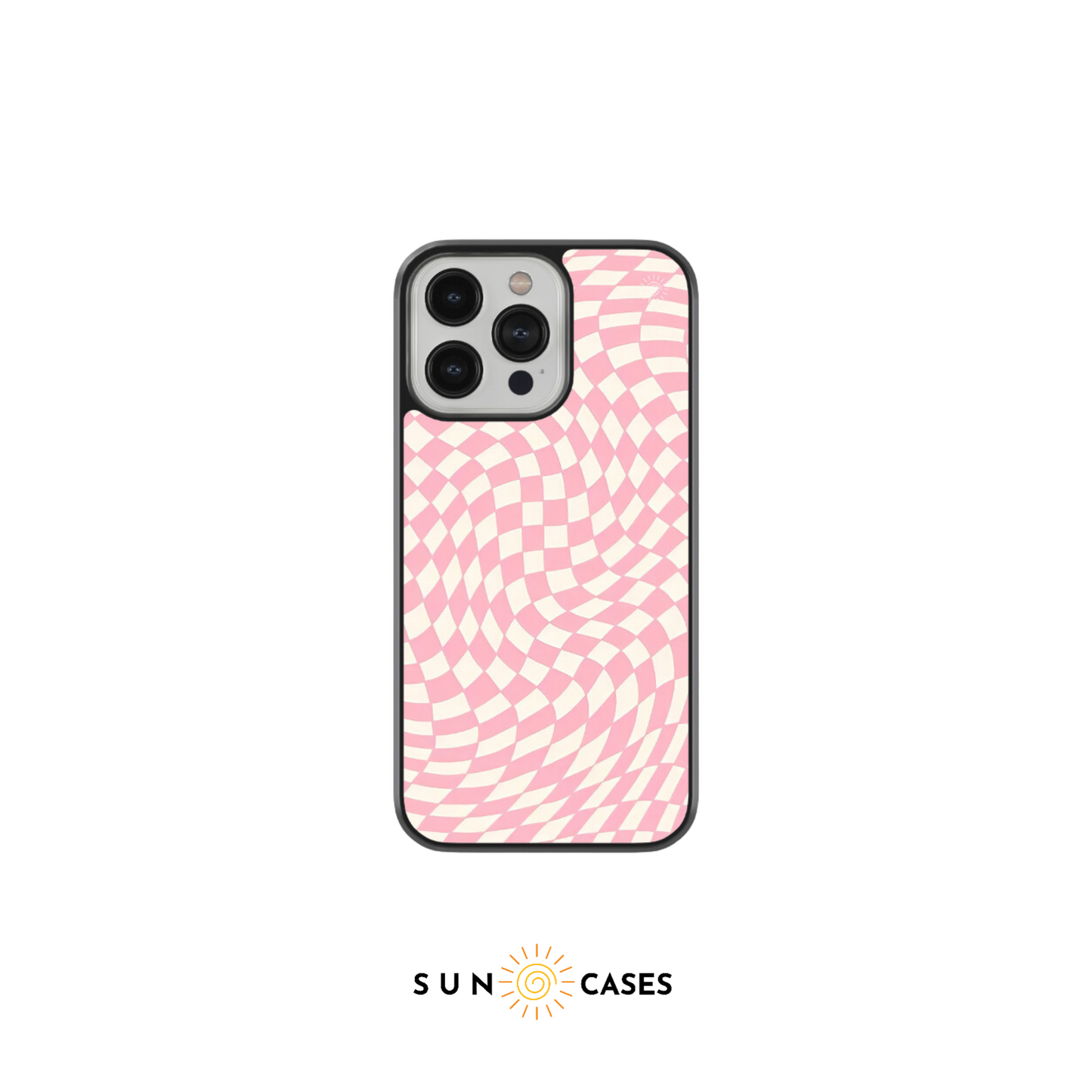 Checkered Case -  Pink Checkered