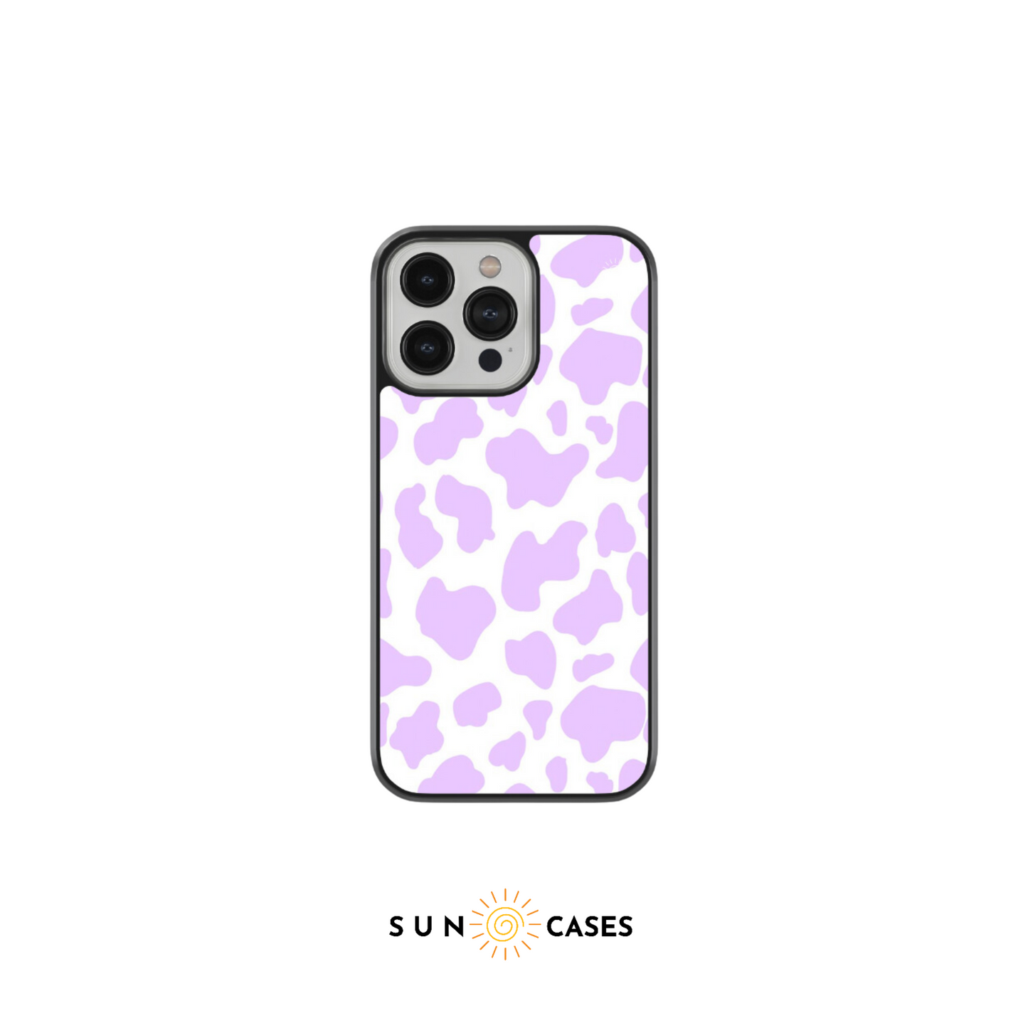 The Cow Case - Lilac Cow