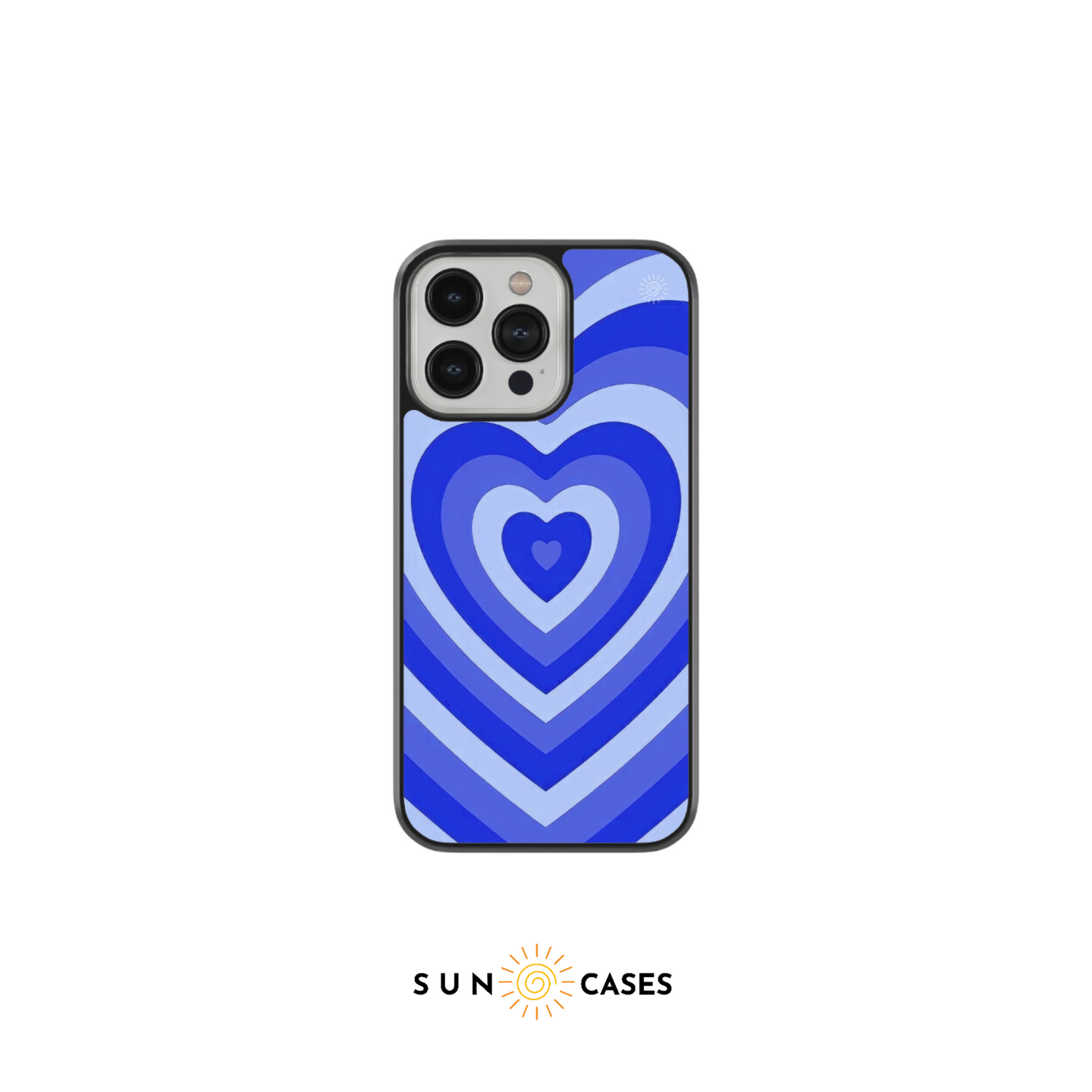 Retro Heart Case - Blue