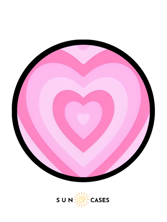 Pops - Pink Retro Heart
